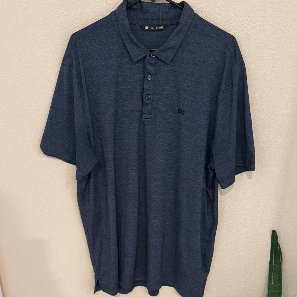 Travis Mathew Navy Polo Shirt